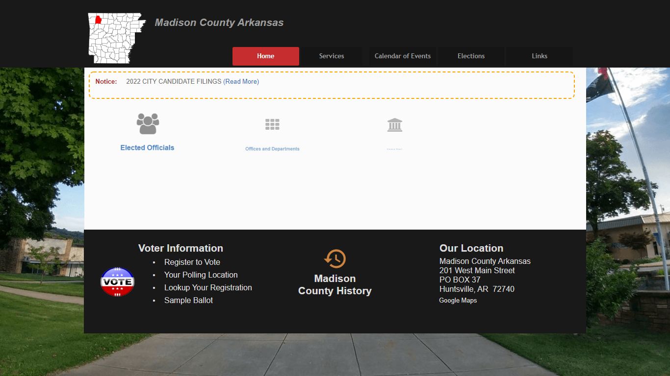 County Clerk - Madison County, Arkansas